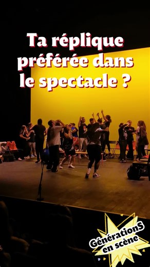 C'est quoi ta réplique préférée ? 📣GénérationS en scène ! La semaine dernière c'était la semaine de restitutions des pratiques amateurs. On a demandé leur réplique préféréeaux collégien·ne·s du collège Jacques Cœur et aux lycéen·ne·s du lycée Parc Chabrières d’Oullins. Les voici ! ✨ #TNG #représentations #spectacle #lycée #collèges #théâtre #réplique #préféré #unique #saperlipopette #drôle