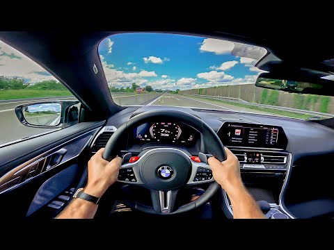 POV: over 305km/h in the BMW M8 Competition Gran Coupe