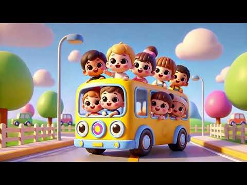 🚌🎶 Happy Bus Adventure – Fun Sing-Along Ride for Toddlers,| Nursery Rhymes & Kids Songs