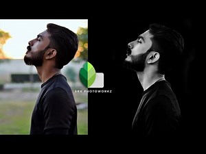 Black and white dark tone portrait effect in snapseed | black and white photo editing