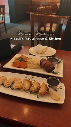Winter nights call for bold brews & hearty bites ❄️🍺 Cecil’s Brewhouse and Kitchen is bringing the heat to Taste the Bay’s Winter Warmth Prix Fixe with a 3-course lunch and dinner menu built for comfort — think rich flavours, pub favourites, and the kind of cozy atmosphere that makes you want to linger a little longer. It’s the perfect excuse to gather your crew, warm up after a day outdoors, and settle in for a meal that tastes like winter done right. Part of a city-wide celebration alongside: