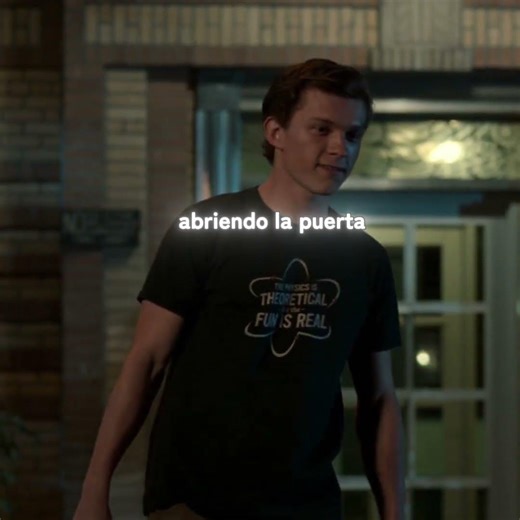 tom holland no fingio esta escena en spider man homecoming 💀 #Shorts #Edición