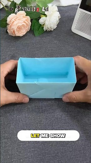 DIY Paper Box #diy #craft
