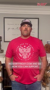 Red Shirt Friday embodies more than just a color. It symbolizes the indomitable spirit of our heroes, their unwavering dedication, and the sacrifices they have made. Join us on our mission to honor our troops, veterans, and their families by making a donation. | Red Shirt Friday