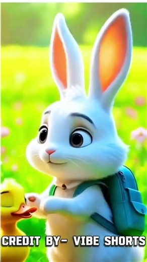 A Rabbit Saved a Duck 🐰🦆 | True Friendship