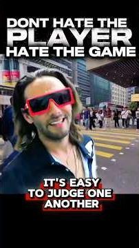 Don’t Hate The Player Hate The Game
