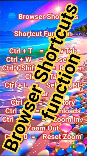 browser Shortcuts function #shortvideo#motivation #love #trending#comedy#youtubeshorts#tiktokeffects