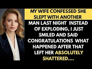 My Wife Confessed She Slept With Another Man Last Night — Instead of Exploding, I Just #storytime