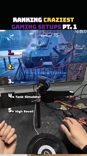 Ranking Craziest Gaming Setups 🎮