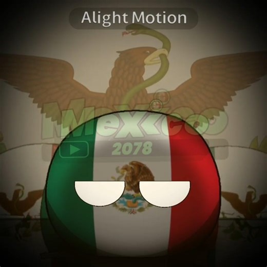 Explorando una Nación 🇲🇽 [Looping rooms Trending] #alightmotion #countryballs #animation #trend