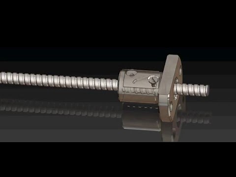 Construction of Ball Screws(Return-plate system)/ ボールねじの構造(リターンプレート方式)