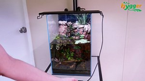 hygger 46W LED Aquarium Light, 24/7 Mode Fish Tank Light with Timer, IP68 Waterproof Full Spectrum Aquarium Plant Lights, 8 Colors DIY, 10 Brightness Memory Function for Freshwater 35-41inch