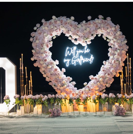 Romantic Beach Surprise Proposal