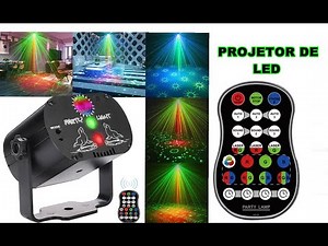 projetor de led colorido lançamento para festas e eventos,parte 1