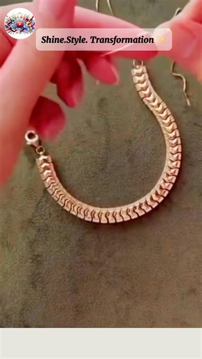 Gold Bracelet + Chain Turns Into Necklace ✨💛 |Luxury Jewellery Transformation Hack 2026