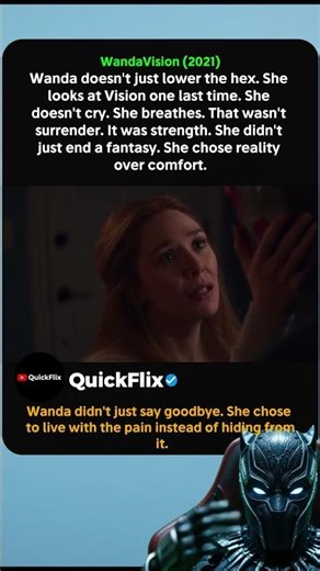 She Didn't Just Say No More She Said I Choose Me!💜#marvel #avengers #mcu