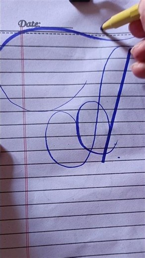 A step by step Calligraphy#learning #lettering #satisfying #calligraphy