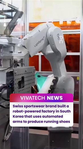 On Running Opens Robot-Powered Factory in Busan