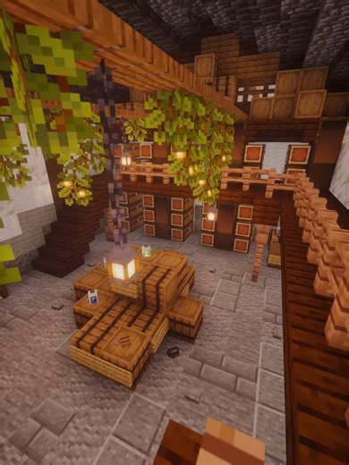 Storage room Interior build -- What do you think? -- Im really happy how this build came together, i think next should be somewhere for my enchanting table, so it's not just laying outside my house :) #minecraft #minecraftsurvival#minecraftbuilding#storage #minecrafttiktok