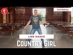 Country Girl - Line Dance Tutorial🤠