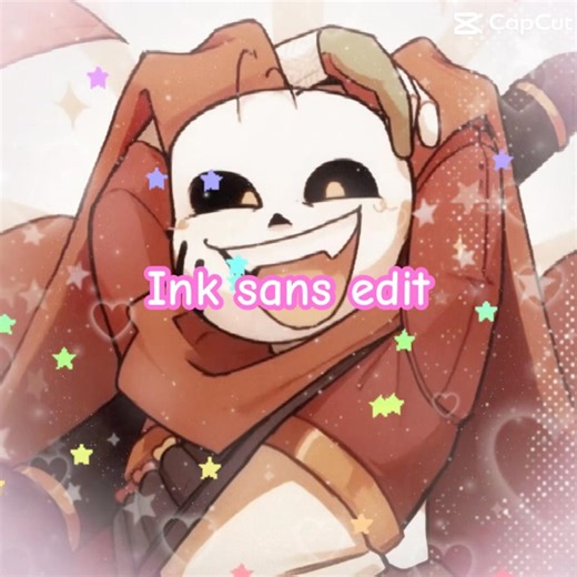 Ink sans edit #musicgenre #viral #fanart #undertaleau #underverse #inksans #fast #kawaii #cute