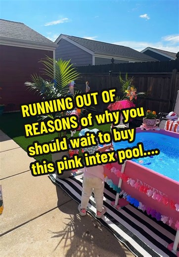 Discover the Joy of Our Intex Pool Setup!