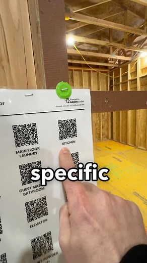 For Builders, By Builders. @stephaniebuildsit and her Partner Steve saw a need and founded @jobsitecodes It’s a reasonable cost and works well to organize your jobs. Definitely worth checking out! #qrcodes #build | Risinger Build