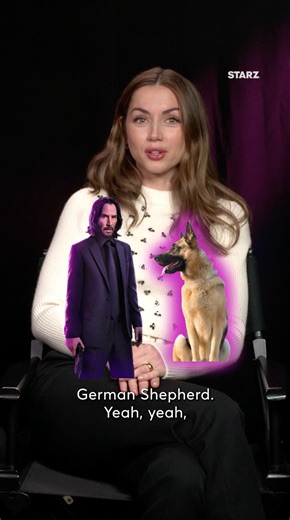 Good day to be a dog person. 🎥: Ballerina Movie | STARZ