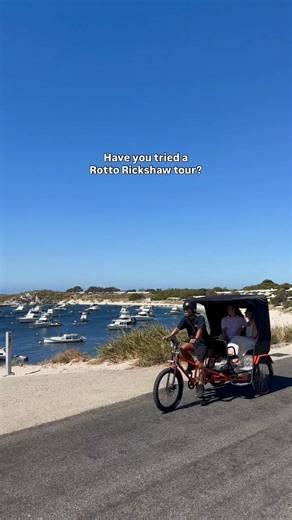 Introducing Rotto Rickshaws - the newest way to explore Rottnest Island! 😍 Relax and enjoy a guided, story-packed ride aboard an e-rickshaw, taking you past iconic beaches, historic sites and unique wildlife, with plenty of time to capture the moment. Choose from two 90-minute tours, featuring highlights like: 🏖️ Iconic beaches like Parker Point, Geordie Bay, and Parakeet Bay ⚓ The shipwreck at Henrietta Rocks 💧 The salt lakes 👀 Oliver Hill gun battery 💡 Bathurst Lighthouse and Wadjemup Lig