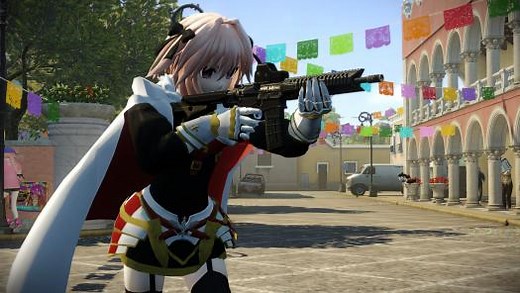 Fate/Extella Link - Astolfo - Rider of Black [LAS] 1.01 by Matthelzor