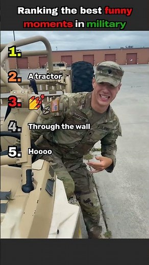 Ranking the best funny moments in military Part 3🤣🤣 #ranking #moments #millitary #funny #views