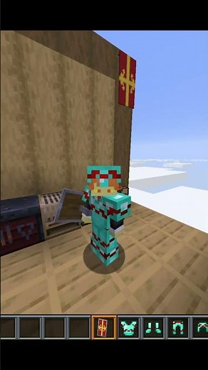Parrot royal army trims and merchant city armor trims and banner #parrotx2 #minecraft #unstablesmp