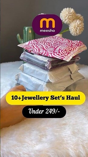 Meesho Jewellery Set Haul: Stunning Finds Revealed