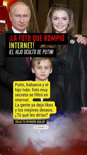¡LA FAMILIA SECRETA DE PUTIN EXPUESTA! 😱 #Putin #Kabaeva #Viral