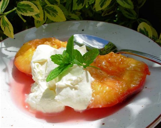 Poached Nectarines Recipe - Chef's Resource Recipes