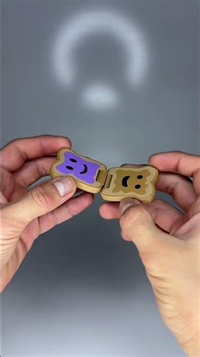 3D Printed PB & J Fidget Slider