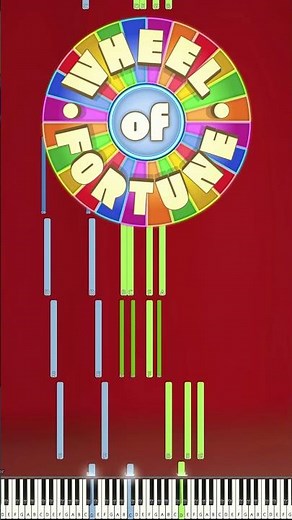 Wheel of Fortune Theme - Piano