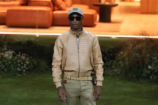 Pharrell presents latest LV collection