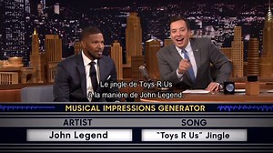 Tonight Show / Wheel of Musical Impressions avec Jamie Foxx et Jimmy Fallon - Emission du 20 mai sur