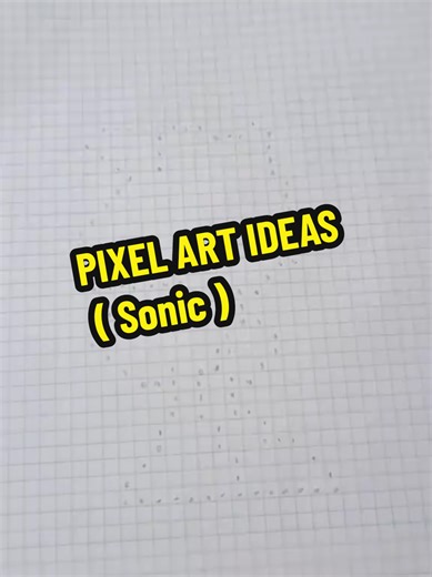 Creative Pixel Art Ideas Featuring Sonic