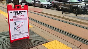 Starting Friday, RTD will host a special "holiday light rail service" from I-25 through downtown Denver and to Five Points. | 9NEWS (KUSA)