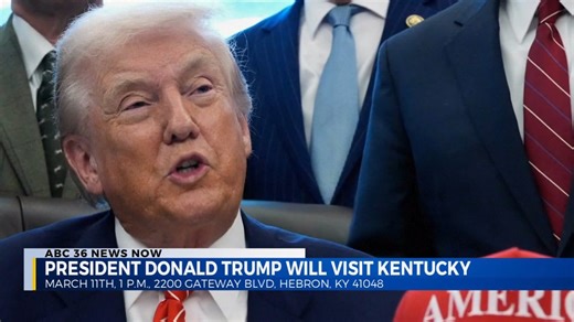 Donald Trump to speak in Hebron, Kentucky about affordability - WTVQ