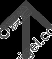 向上箭头(arrow thin up)_图片_png,svg - 图标 - 爱给网