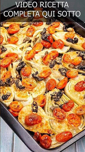 FINOCCHI ALLA MEDITERRANEA AL FORNO