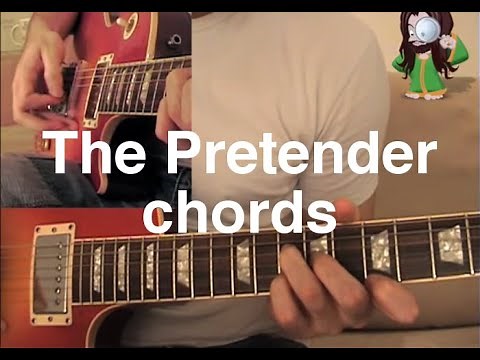 The Pretender Foo Fighters chords and guitar lesson