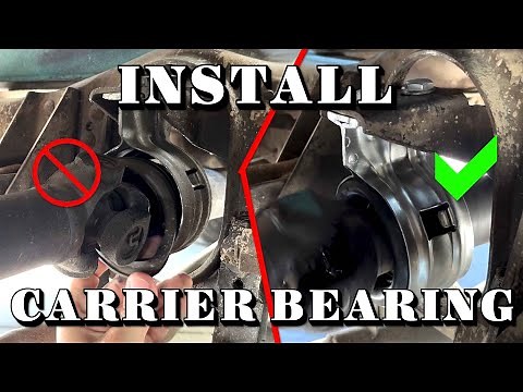 How to Replace Your Carrier Bearing