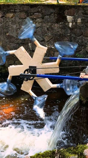 1.7M views · 6.9K reactions | Generate Clean Electricity From Water Flow | DeMilked | Facebook