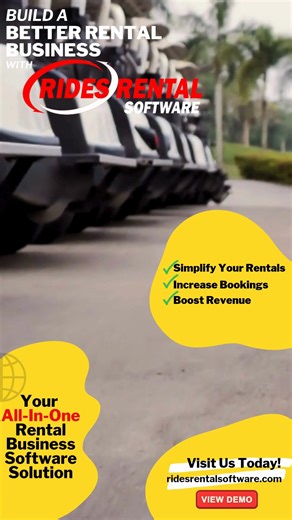  Level Up Your Rental Operations with Rides Rental Software...
