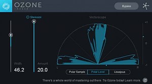 iZotope Releases Free Ozone Imager Stereo Widener VST/AU Plugin