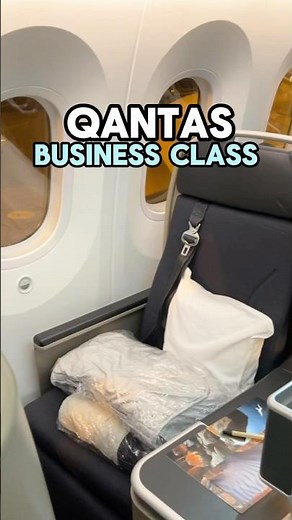 Qantas Business Class experience